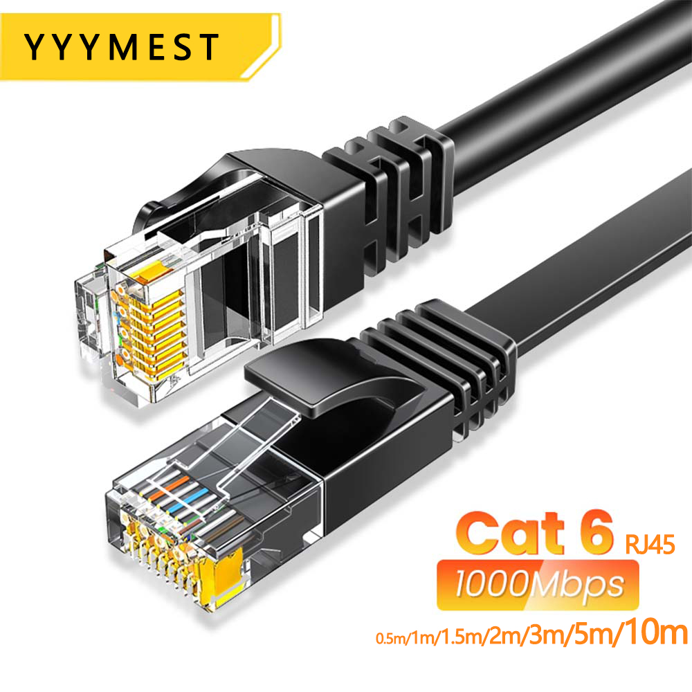 Power Over Ethernet - สายเคเบิลอีเทอร์เน็ต Cat6กิกะบิตความเร็วสูง1000mbps สายแลนป้องกัน RJ45สายต่ออินเทอร์เน็ตสำหรับแล็ปท็อปเราเตอร์พีซี PS5 4