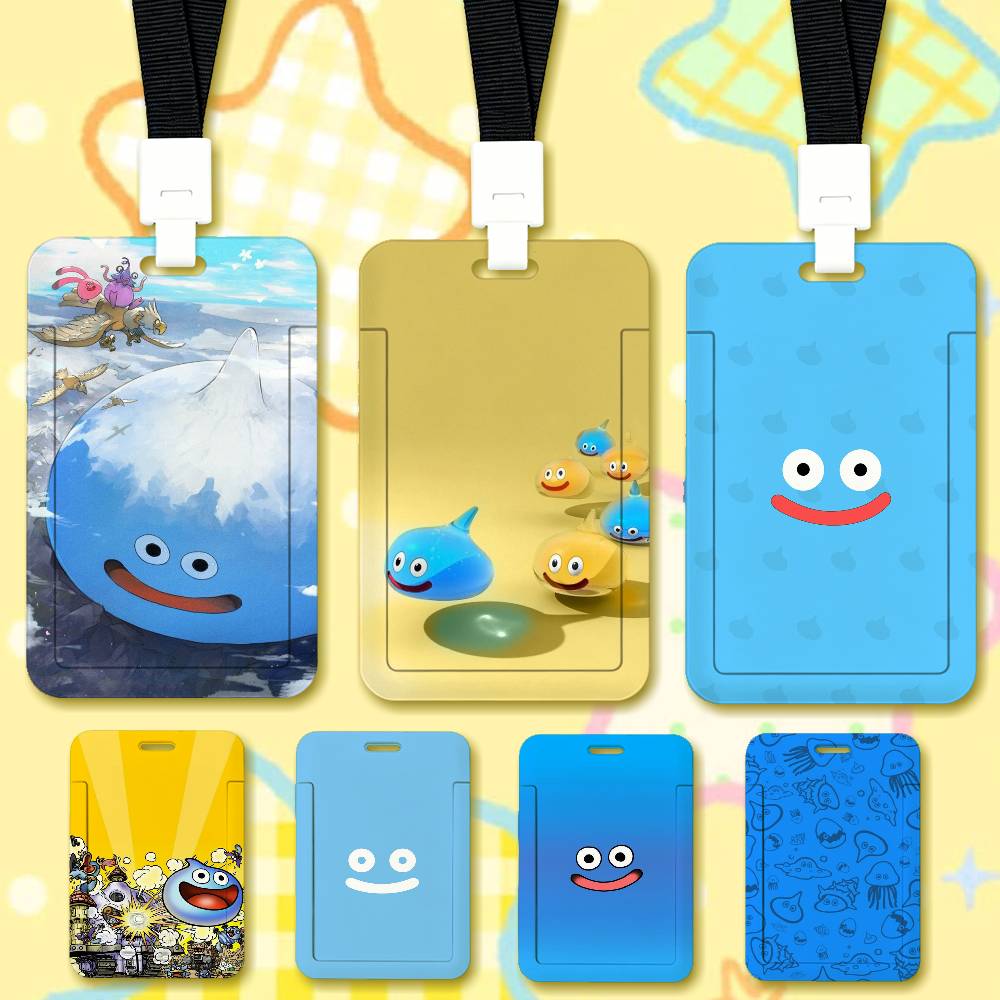 Office Quest - ที่ใส่บัตรประจำตัว D-Dragon Quest Slime สำหรับใช้ในสำนักงาน โรงเรียน