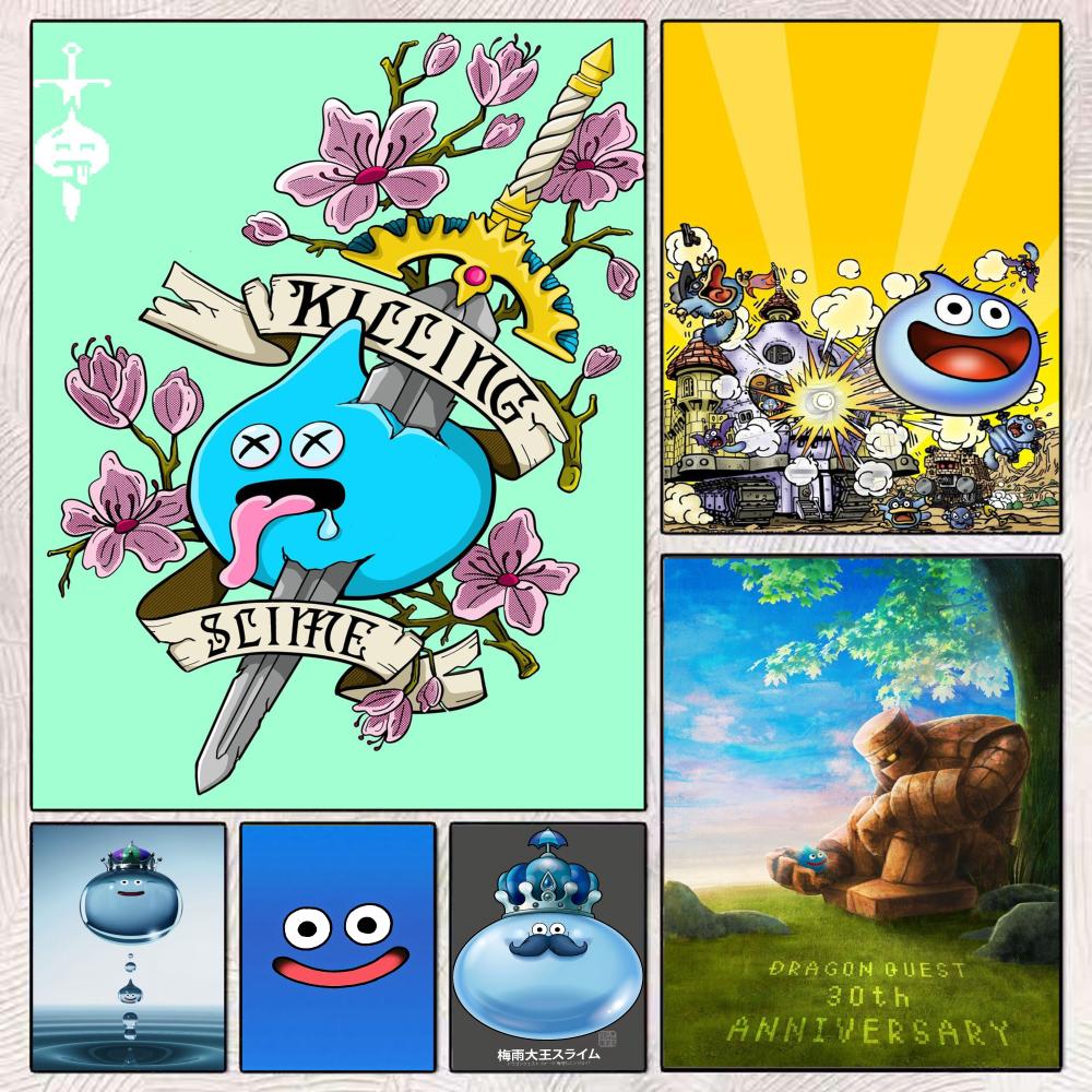 โปสเตอร์ D-Dragon Quest Slime  - Office Quest บทวิจารณ์และราคา