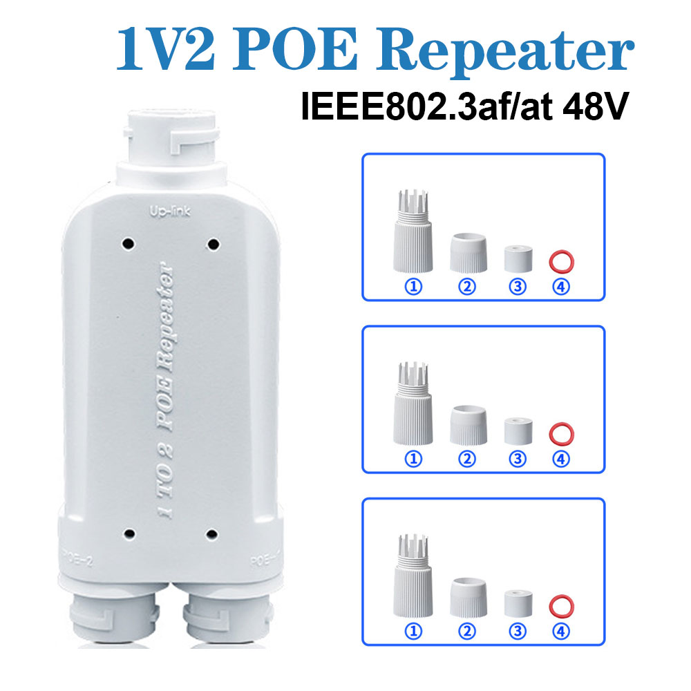 กันน้ํา POE 2 พอร์ต Repeater I - Power Over Ethernet บทวิจารณ์และราคา