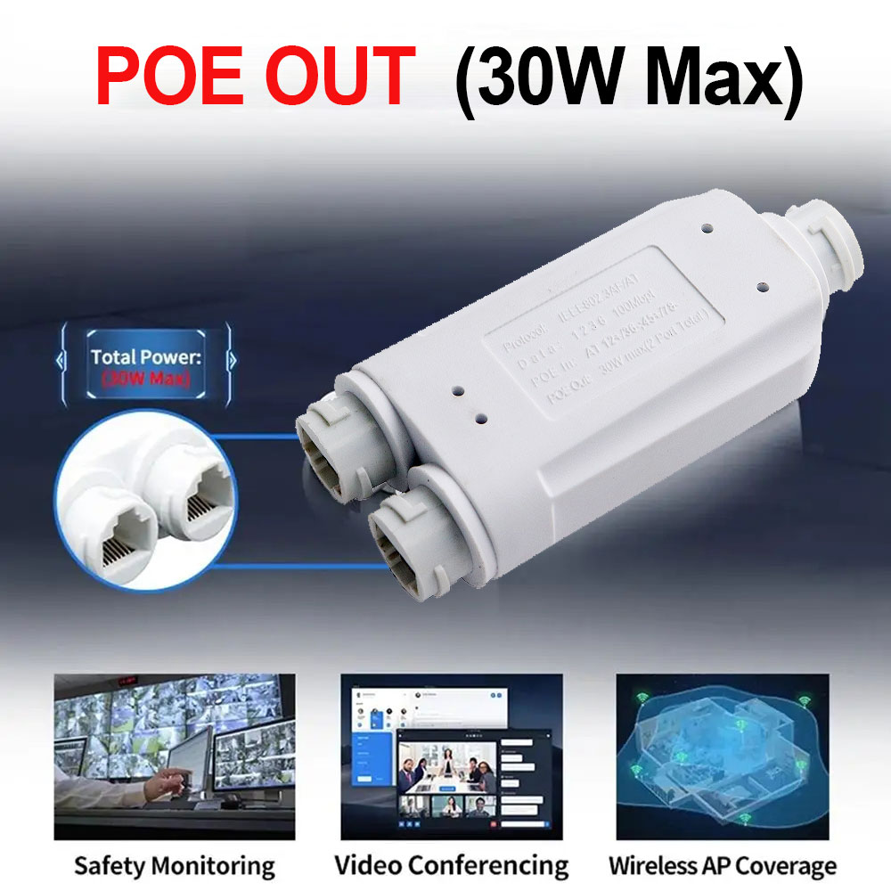 กันน้ํา POE 2 พอร์ต Repeater I - Power Over Ethernet บทวิจารณ์และราคา