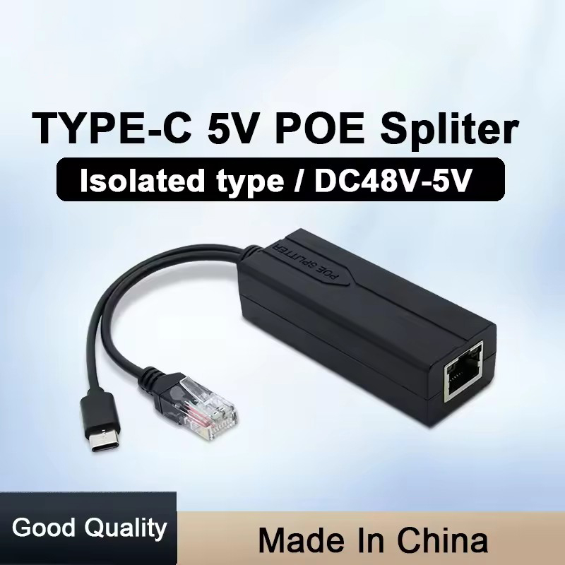 ตัวแยก POE 48V ถึง 5V Micro US - Power Over Ethernet บทวิจารณ์และราคา