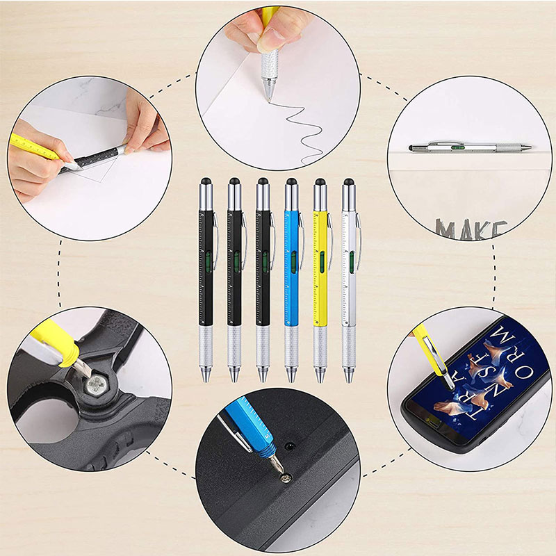 ปากกาลูกลื่นมัลติฟังก์ชั่น 6-i - Office Technician บทวิจารณ์และราคา