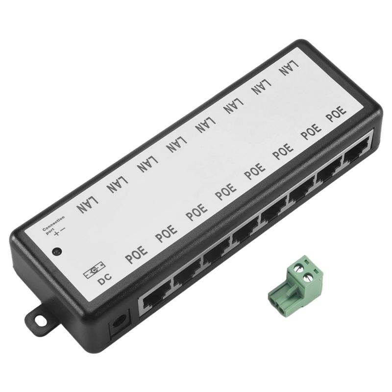 PHILE-8 พอร์ต Poe Injector Poe - Power Over Ethernet บทวิจารณ์และราคา