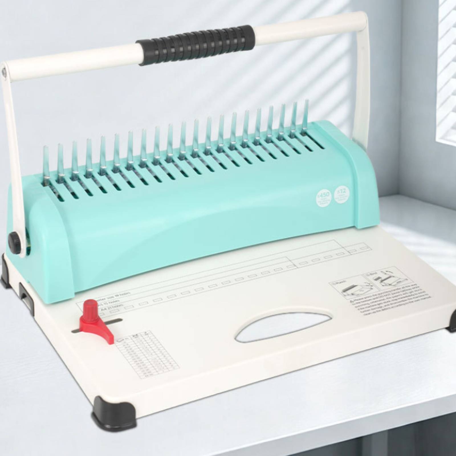 เครื่องเข้าเล่มแบบหวีสำหรับใช้ - Binding Machine Comb บทวิจารณ์และราคา