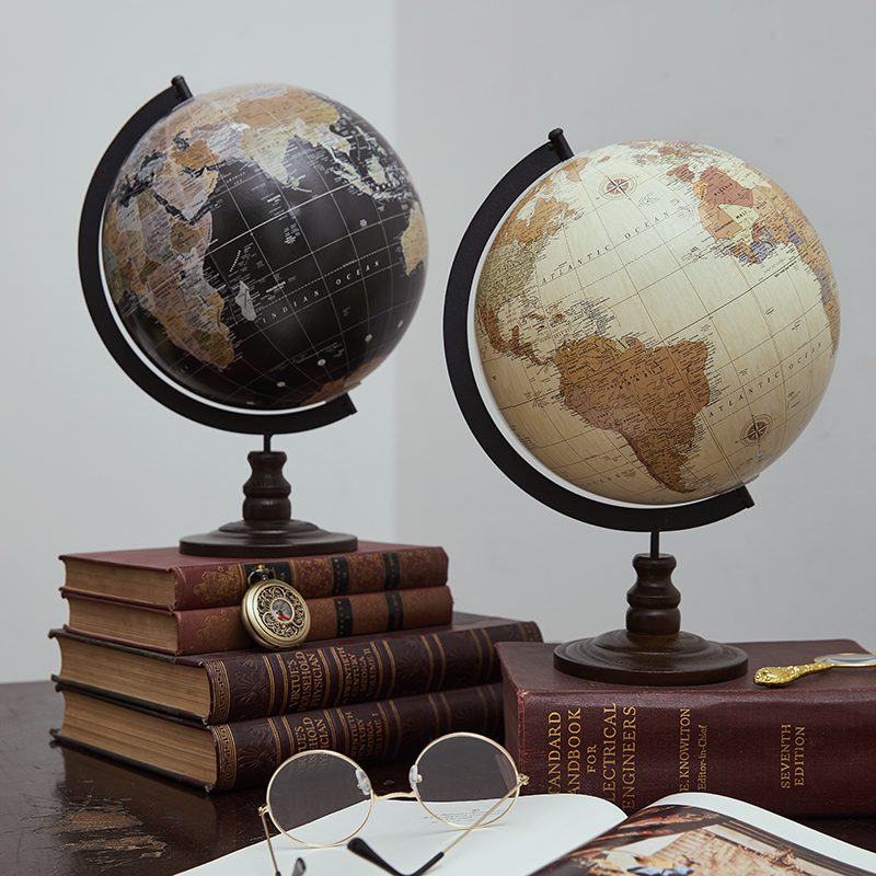 World Globo แผนที่ Vintage ยุโ - Office Technologies บทวิจารณ์และราคา
