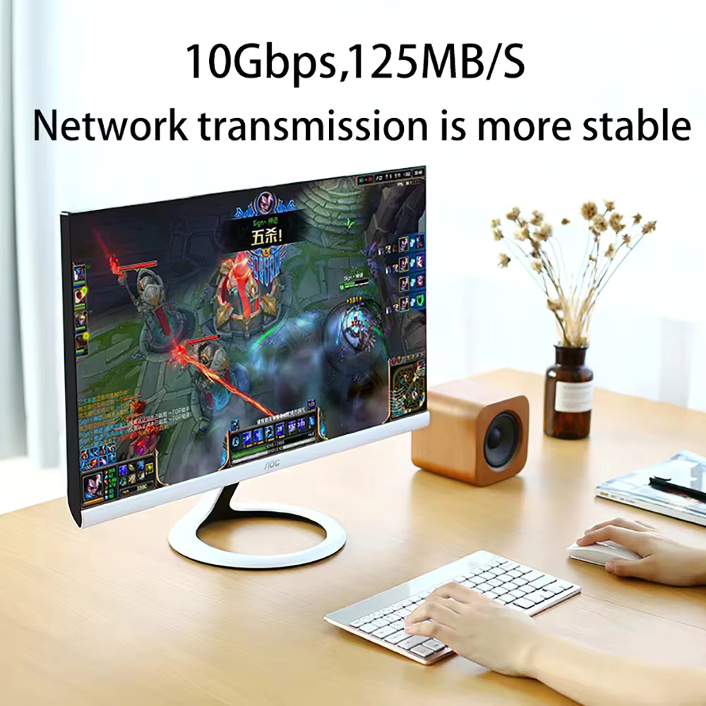 สายแลน Cat6 แบบแบน ความเร็ว 10 - Power Over Ethernet บทวิจารณ์และราคา